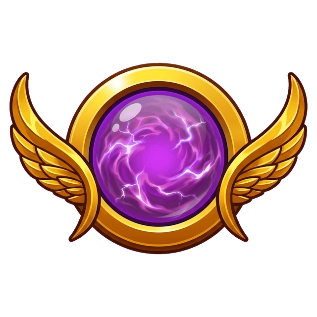 Purple orb